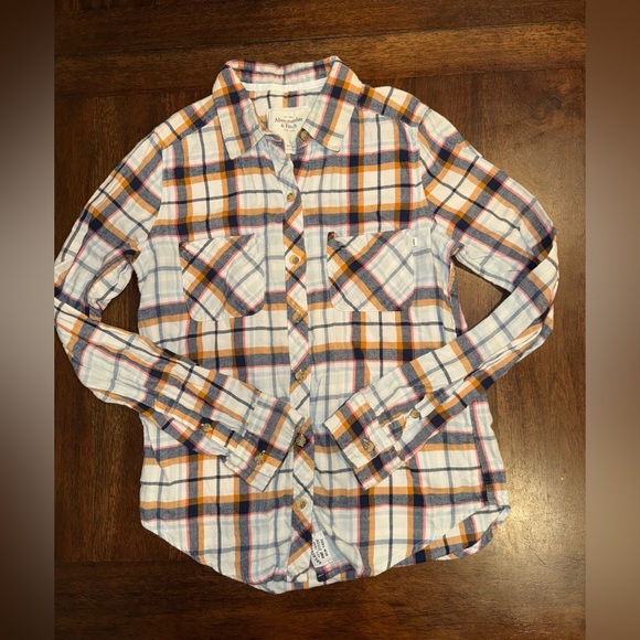 Abercrombie & Fitch Women’s Plaid Button Down Size XS - Picture 1 of 9